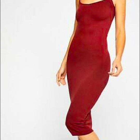 🌈*2* Free People Seamless slip(red and black) - Picture 1 of 8